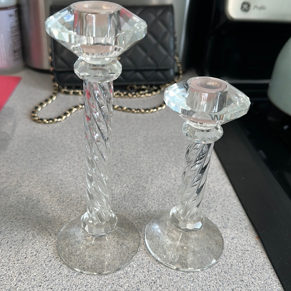 Candle stick holders set